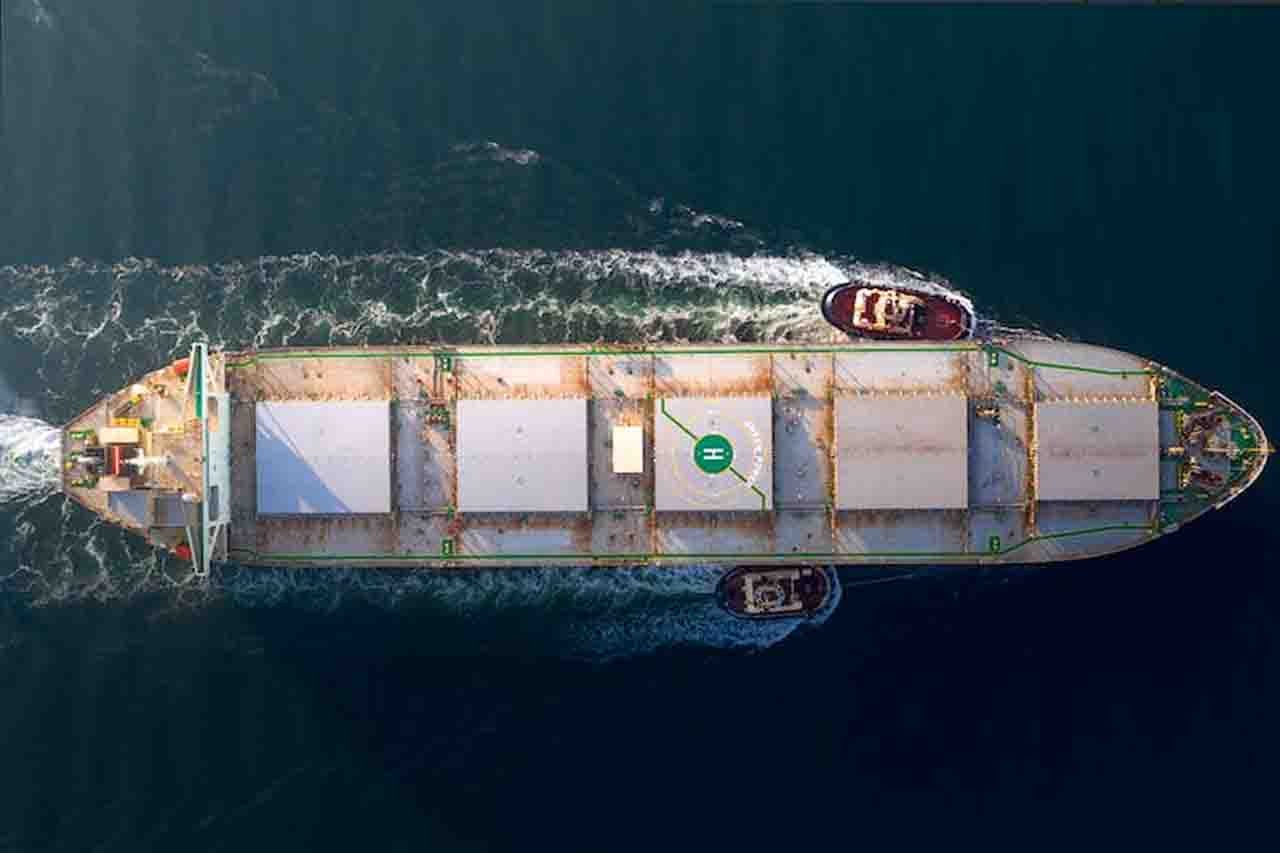 Barco granelero